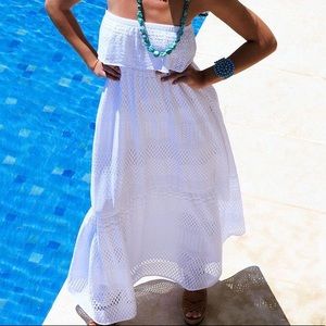 Melissa Odabash White Maxi Dress Gown